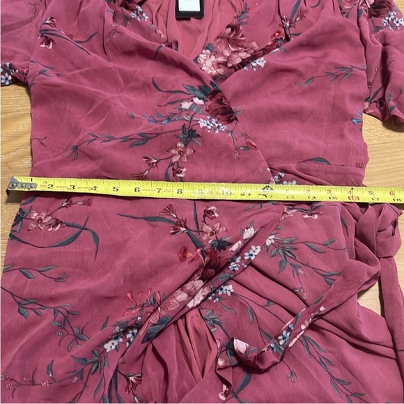 City Chic Blush Floral Maxi Dress - Picture 9 of 12